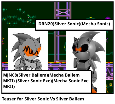 How to make silver sonic ll, mecha sonic mk2, Mecha sonic mk3 with