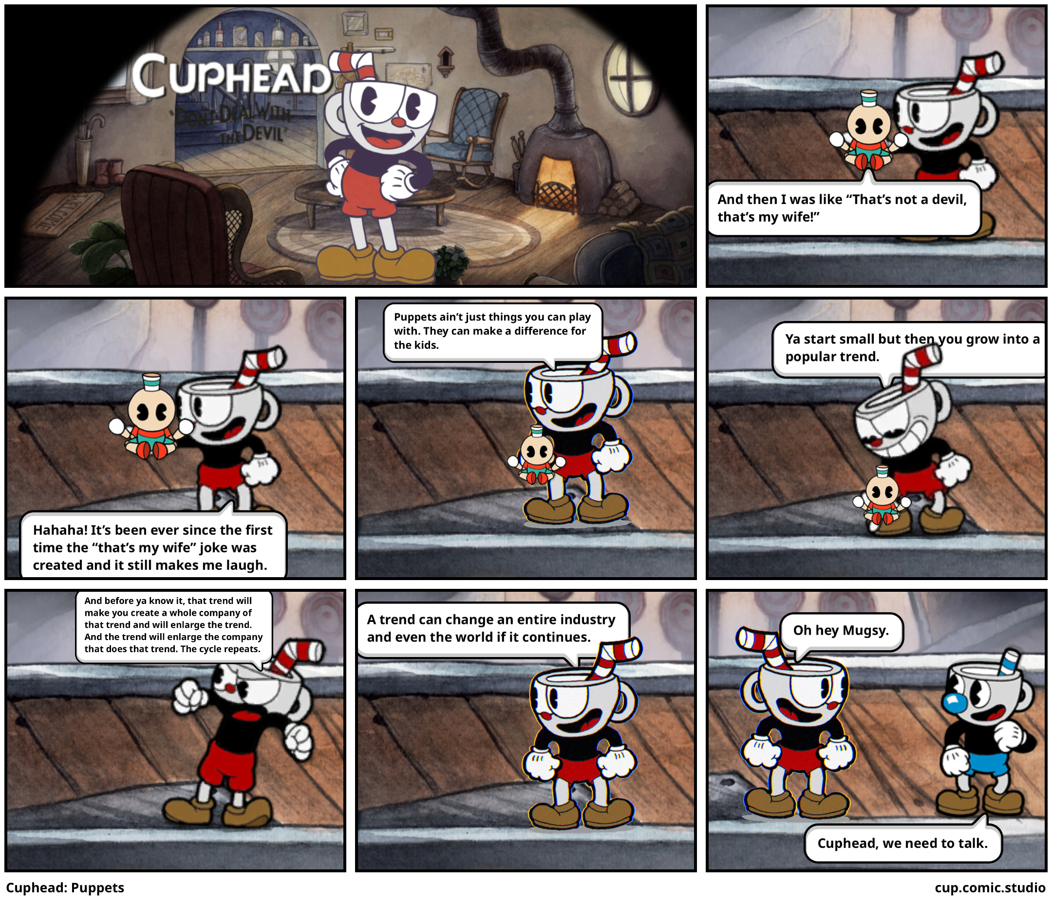 Cuphead: Puppets