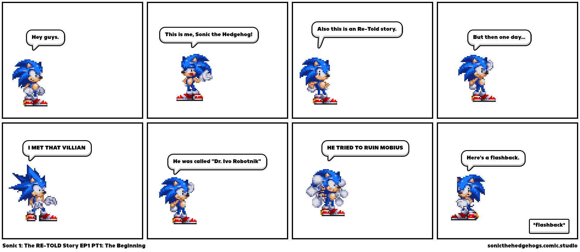 Sonic 1: The RE-TOLD Story EP1 PT1: The Beginning