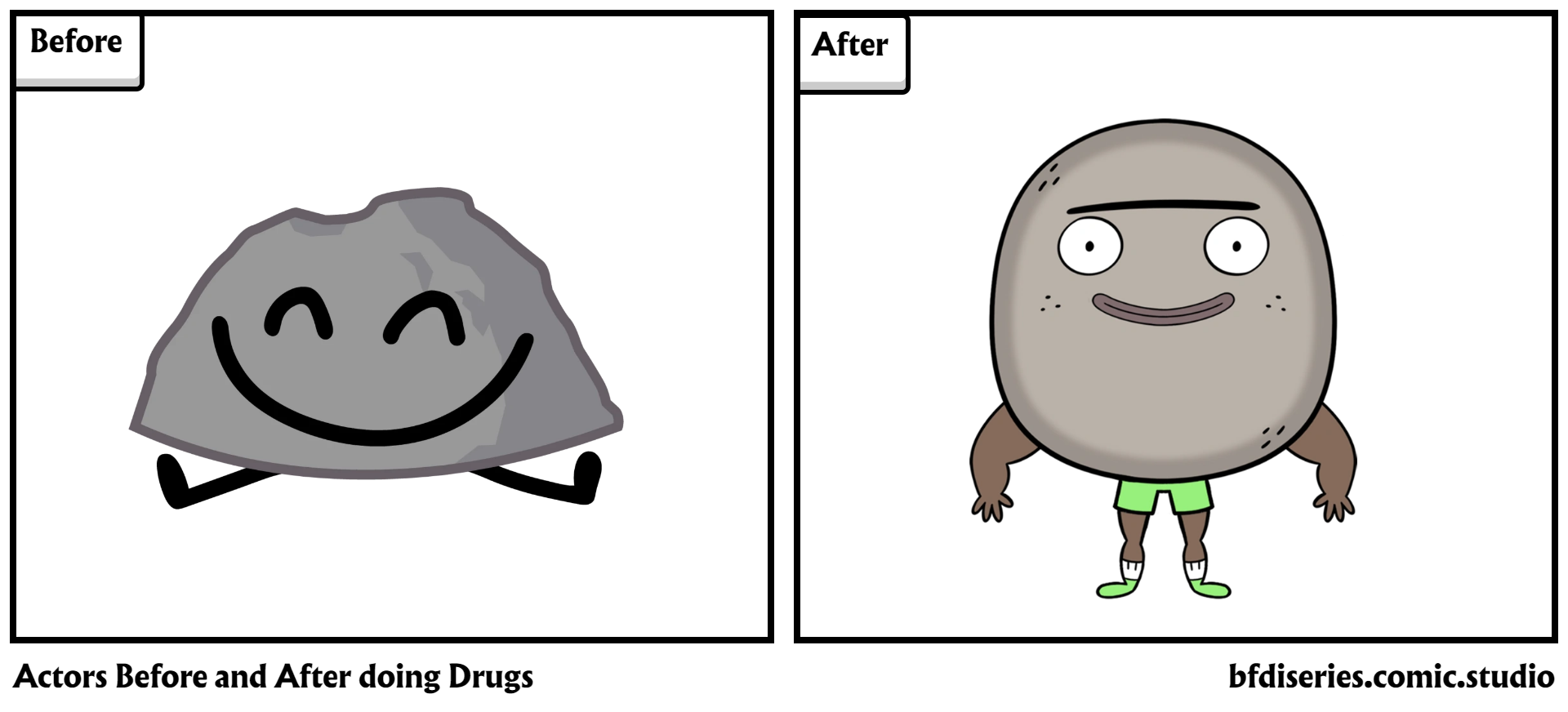 Actors Before and After doing Drugs