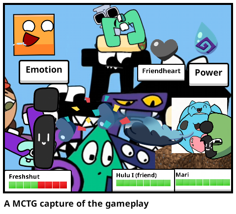 A MCTG capture of the gameplay