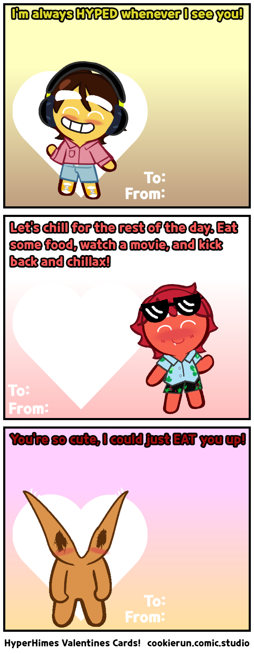 HyperHimes Valentines Cards!
