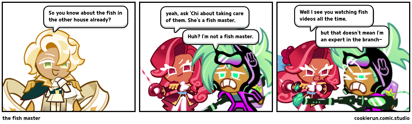 the fish master