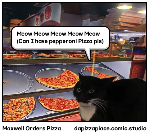 Maxwell Orders Pizza