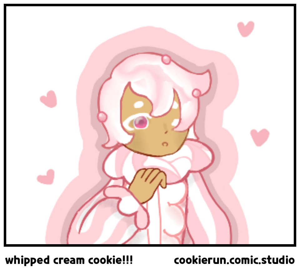 whipped cream cookie!!!