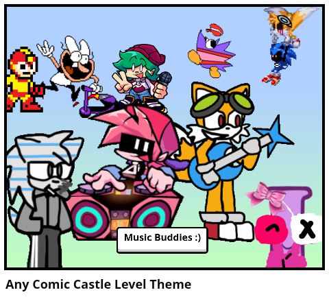 Any Comic Castle Level Theme