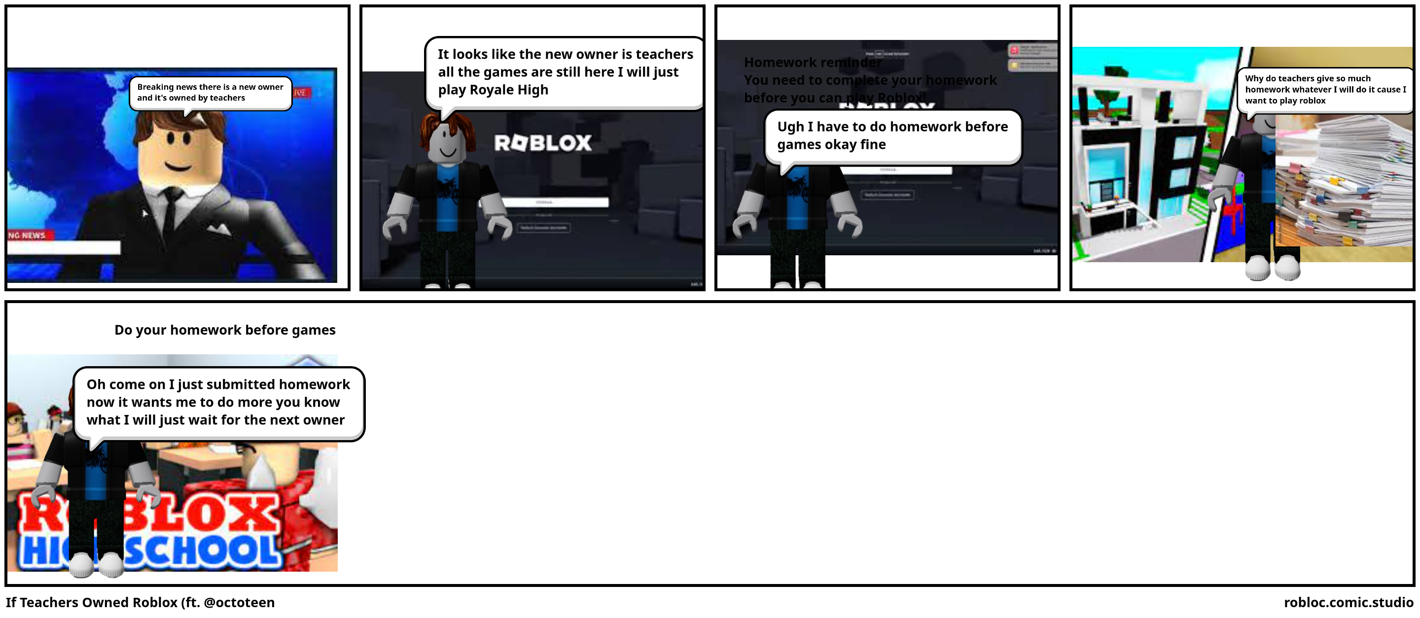 If Teachers Owned Roblox (ft. @octoteen