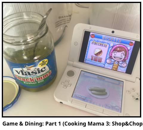 Game & Dining: Part 1 (Cooking Mama 3: Shop&Chop)