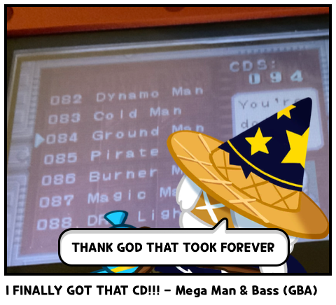 I FINALLY GOT THAT CD!!! - Mega Man & Bass (GBA)