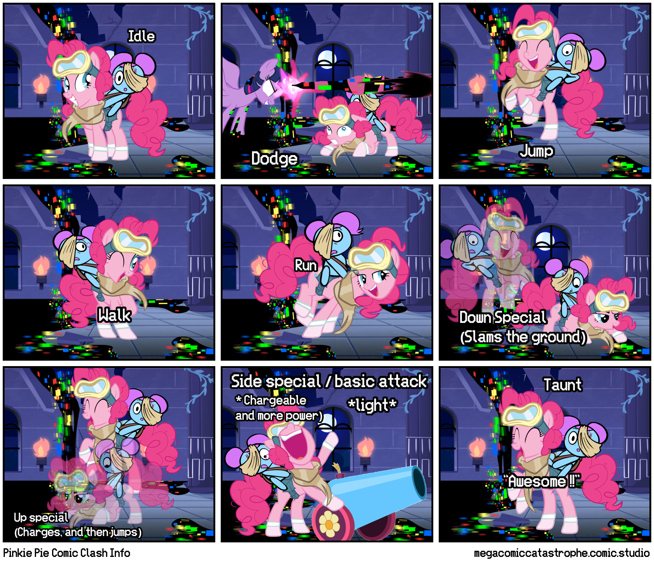 Pinkie Pie Comic Clash Info