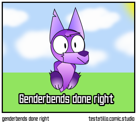 genderbends done right