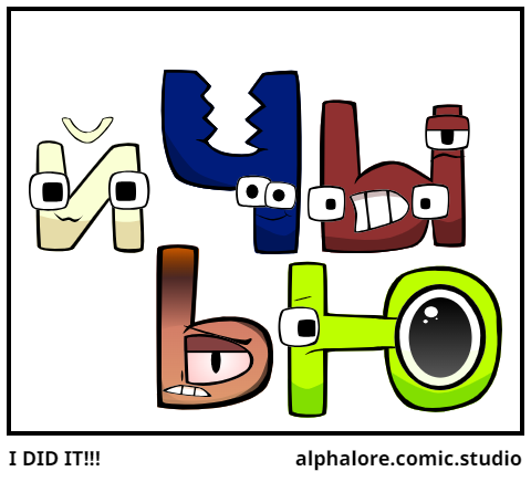 MikeSalcedo 's Alphabet Lore (Original) but drawn in my art style