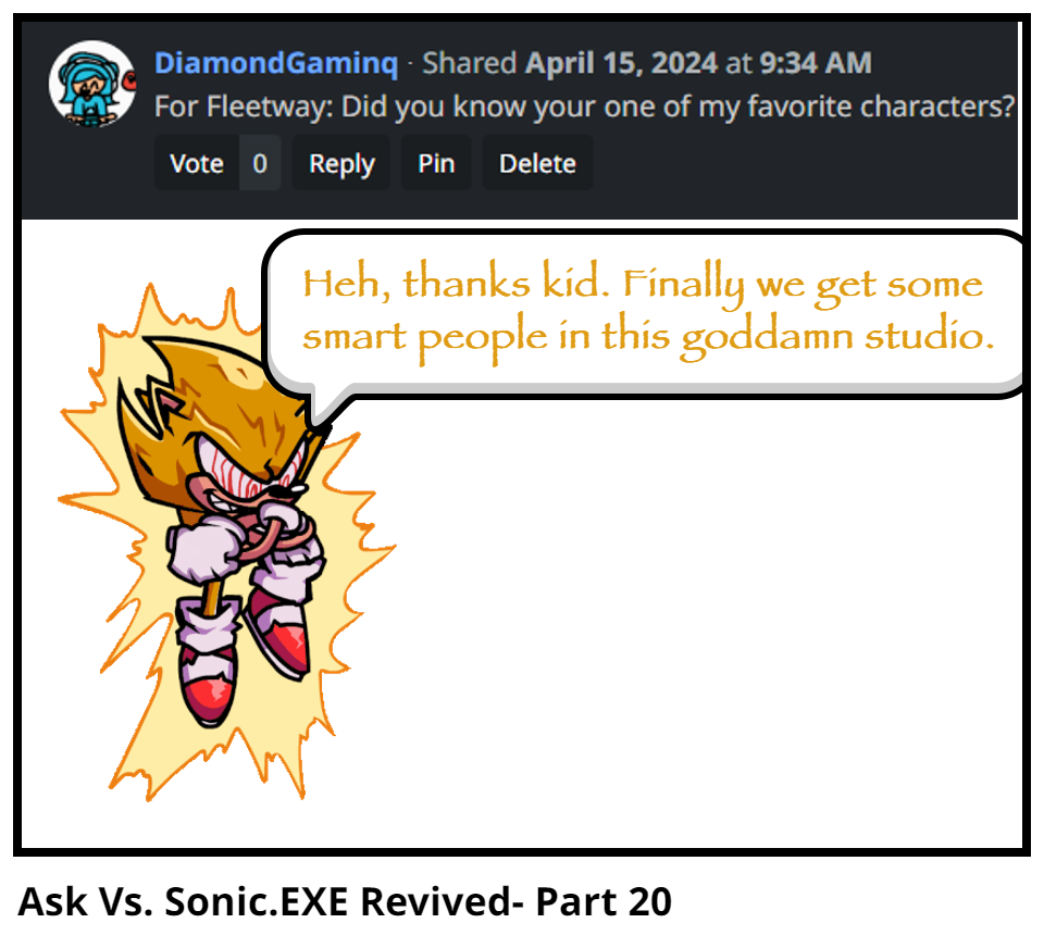 Ask Vs. Sonic.EXE Revived- Part 20