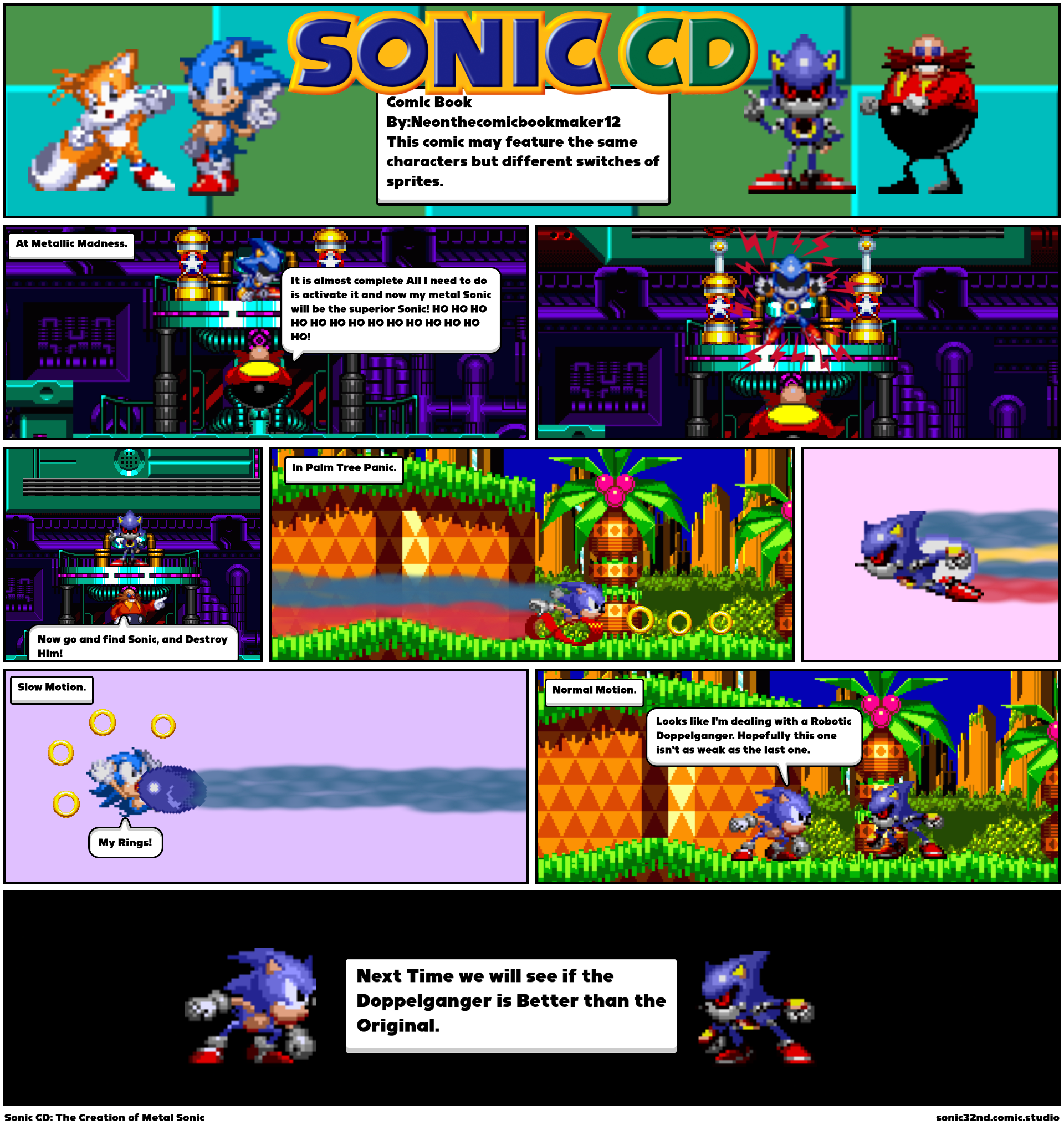 Sonic CD: The Creation of Metal Sonic