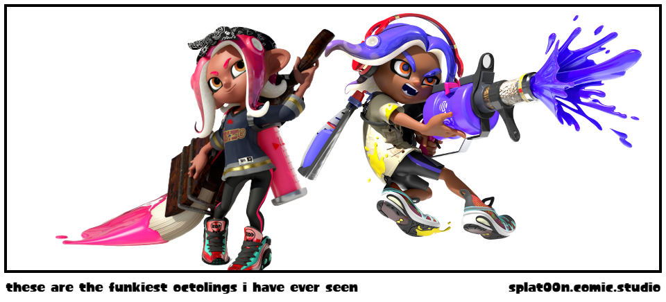 these are the funkiest octolings i have ever seen