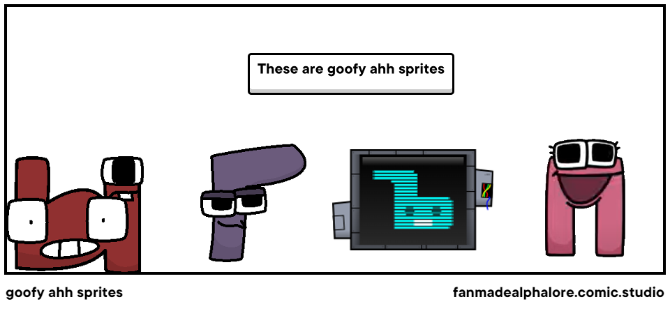 goofy ahh sprites - Comic Studio