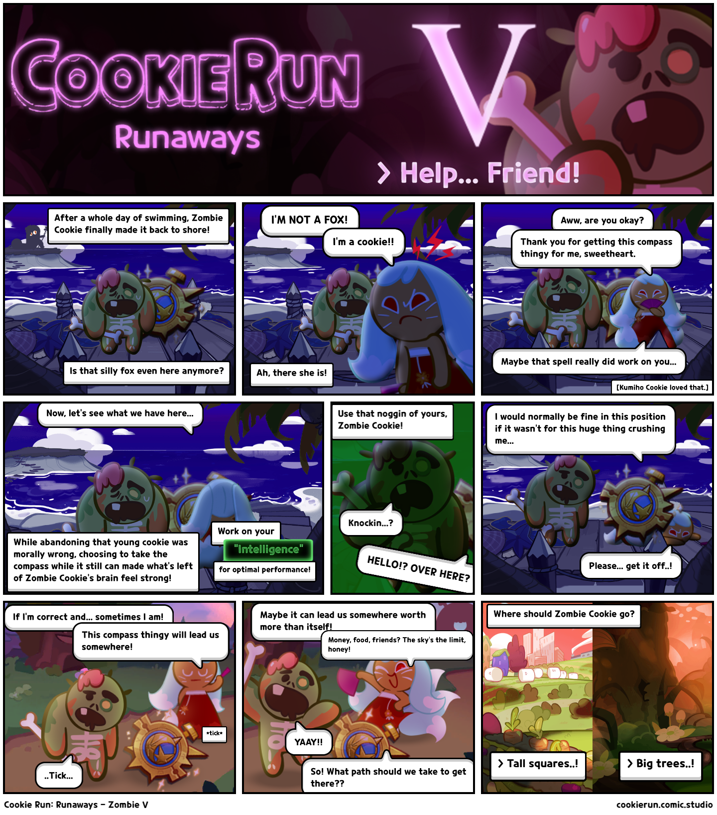 Cookie Run: Runaways - Zombie V