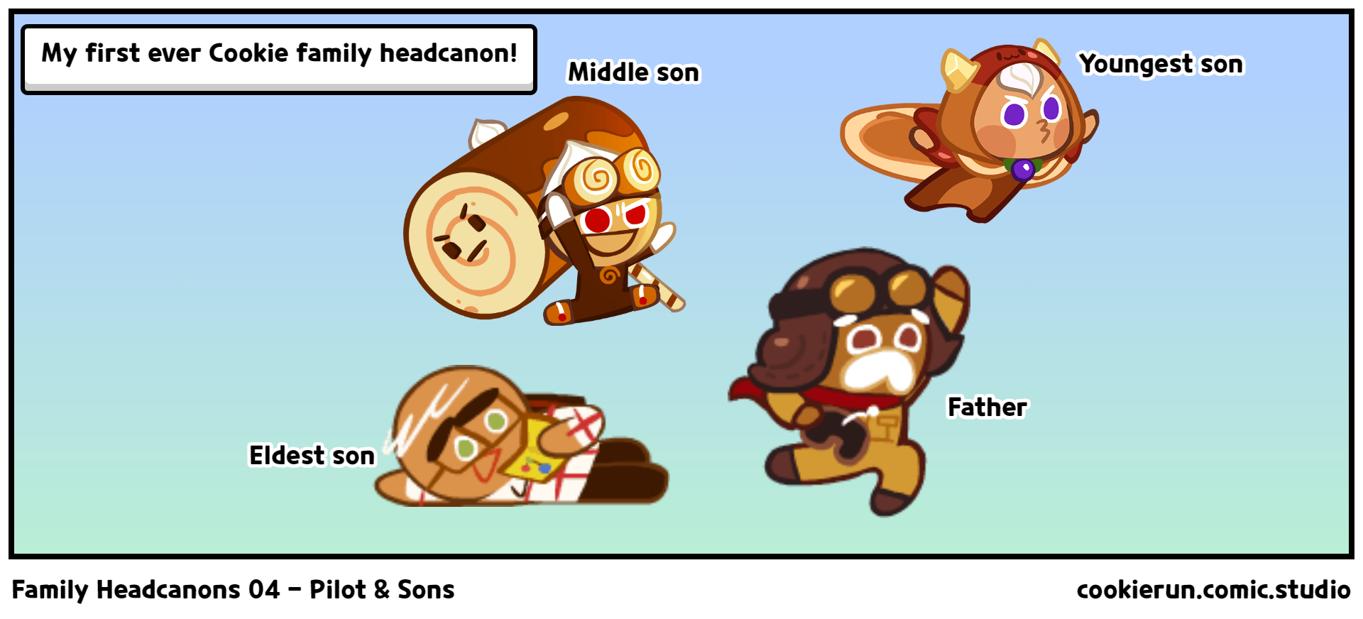 Family Headcanons 04 - Pilot & Sons