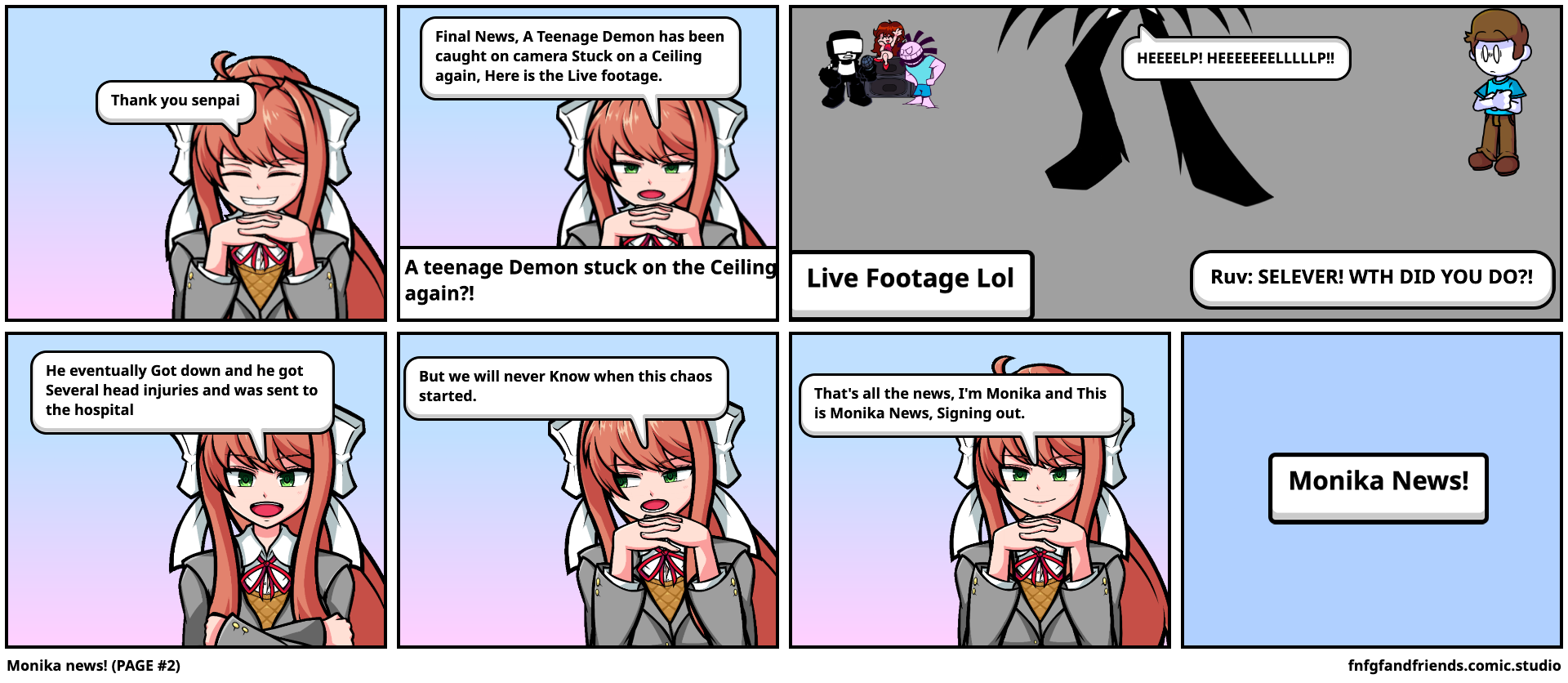 I went back to Monika After Story - Comic Studio