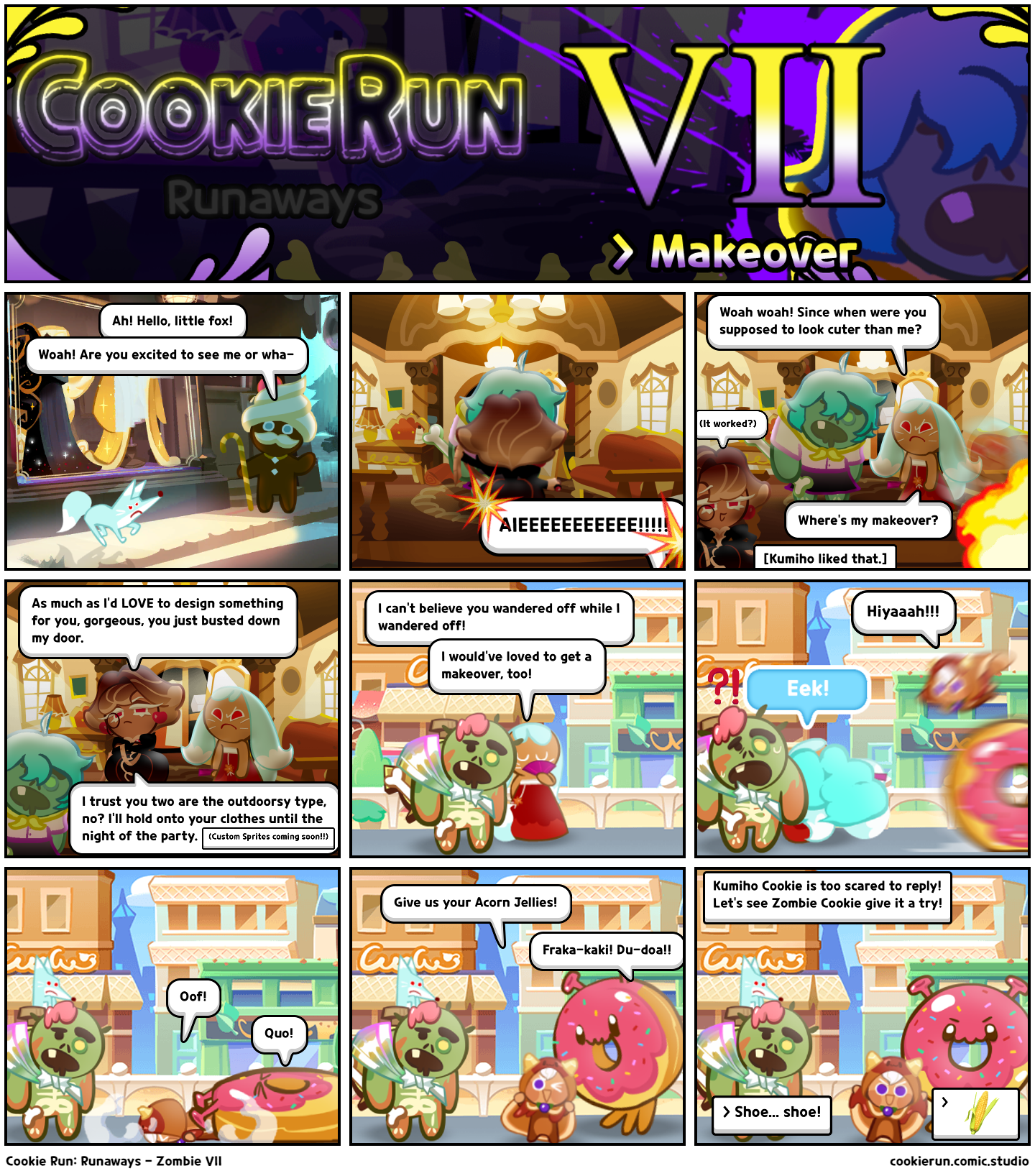 Cookie Run: Runaways - Zombie VII