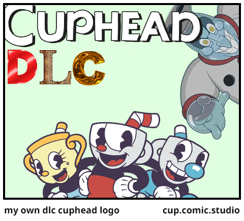 my own dlc cuphead logo