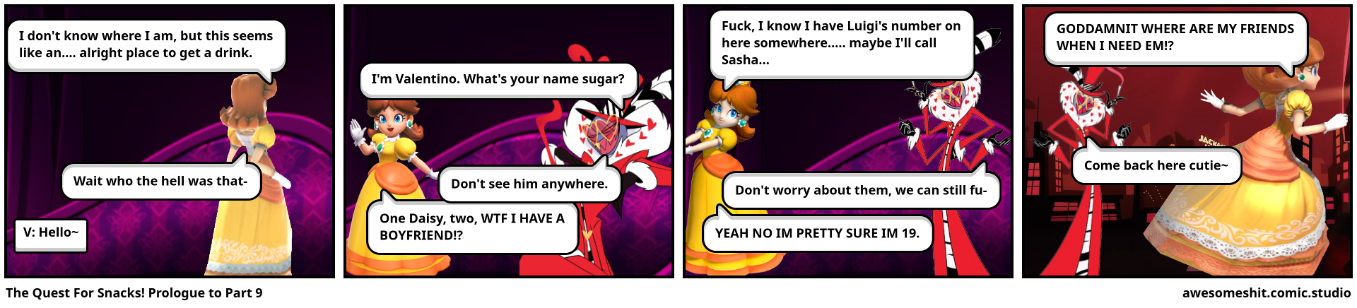 The Quest For Snacks! Prologue to Part 9
