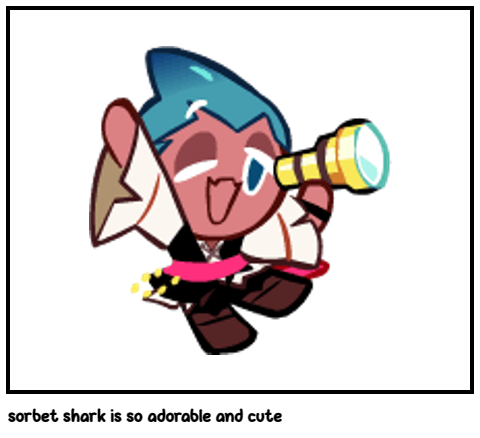 sorbet shark is so adorable and cute