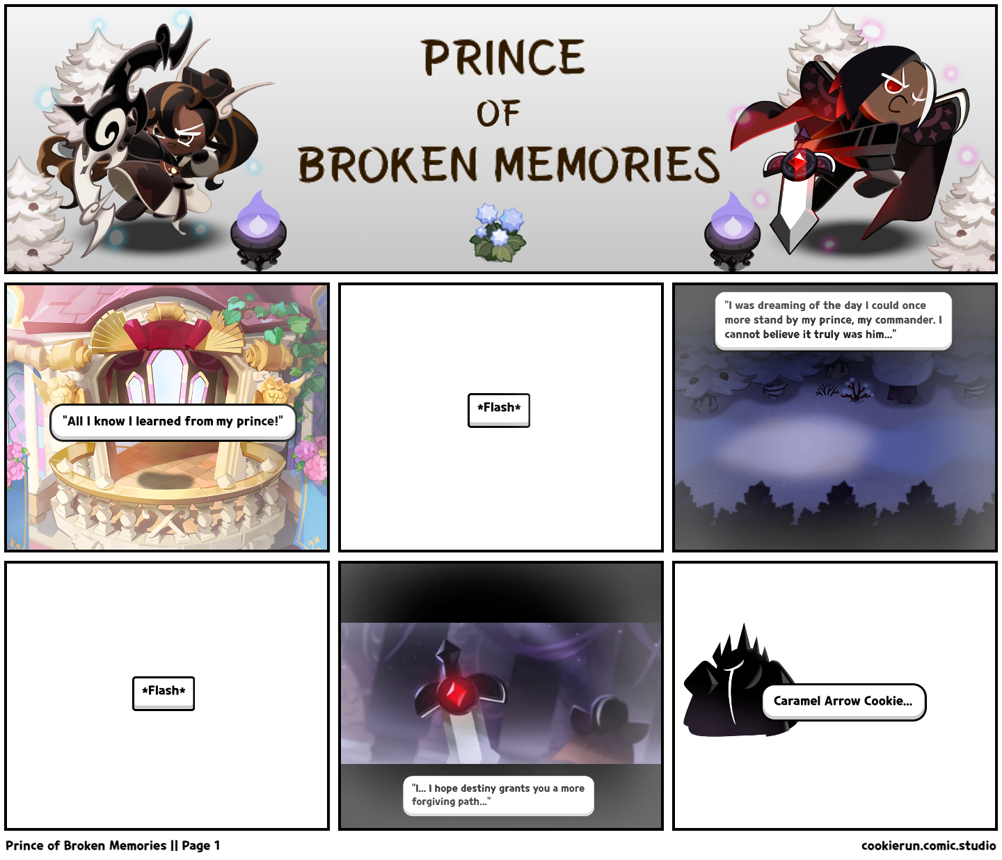 Prince of Broken Memories || Page 1