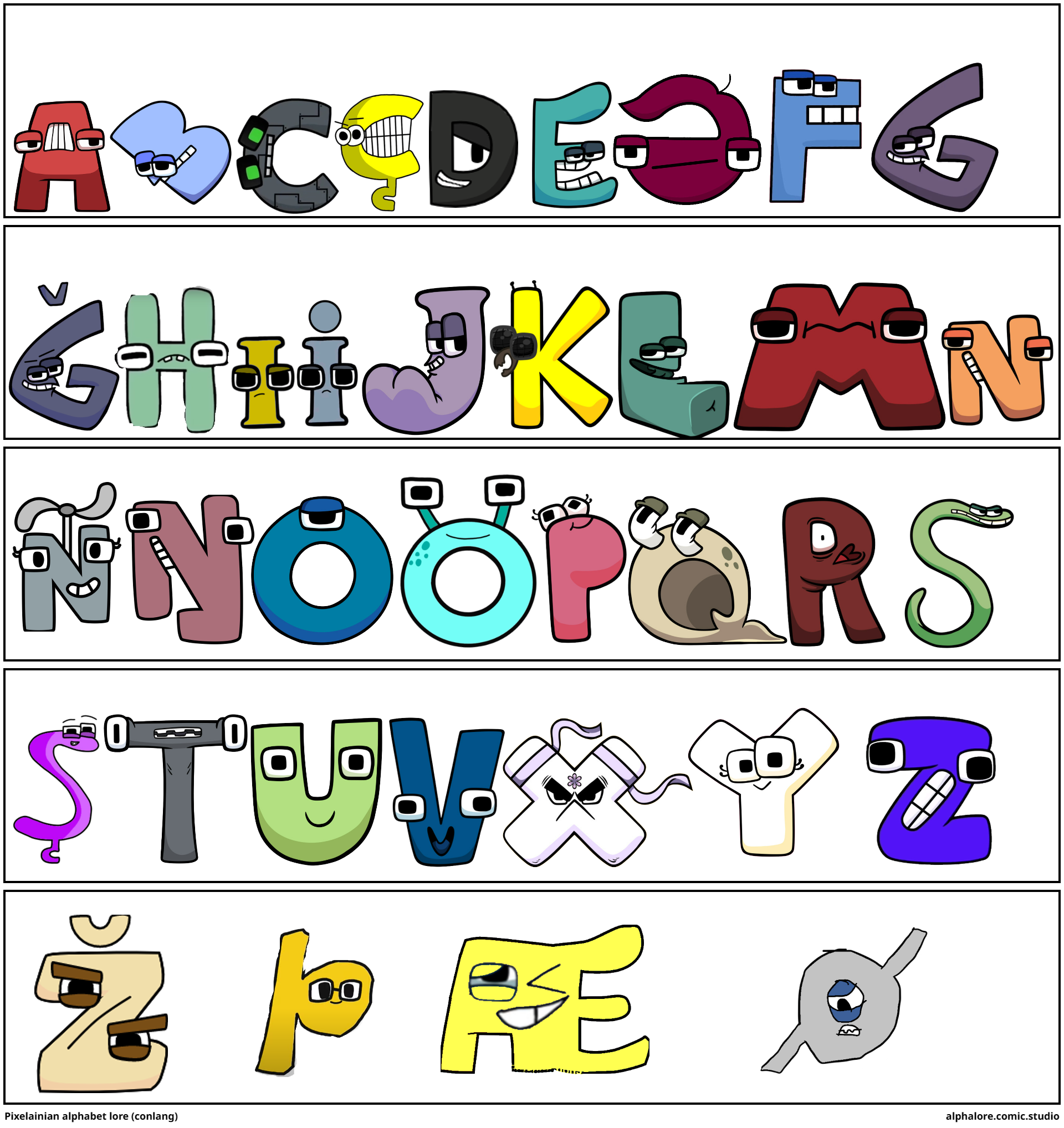 alphabet lore by super-kid-06521 - Pixilart
