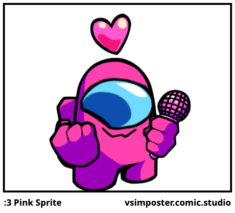 :3 Pink Sprite