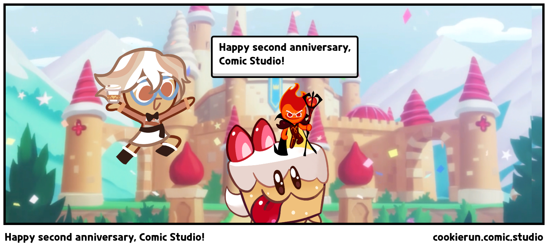 Happy second anniversary, Comic Studio!