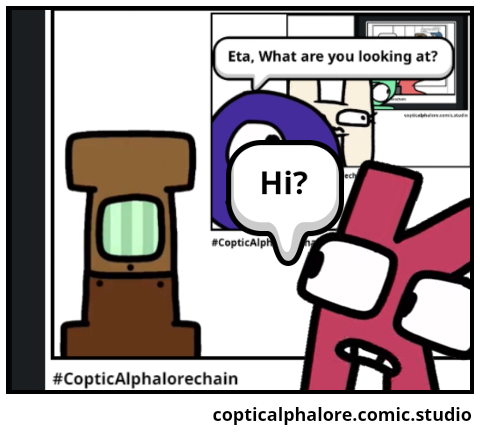 Coptic Alphabet Lore From Scratch Ⲁ-Ⲗ - Comic Studio