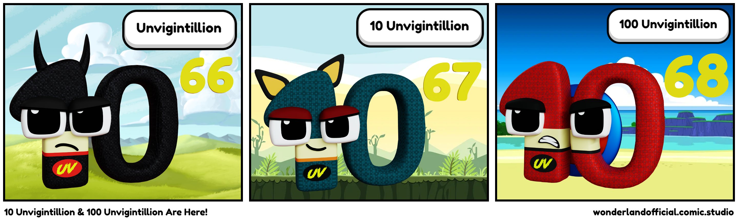 10 Unvigintillion & 100 Unvigintillion Are Here!