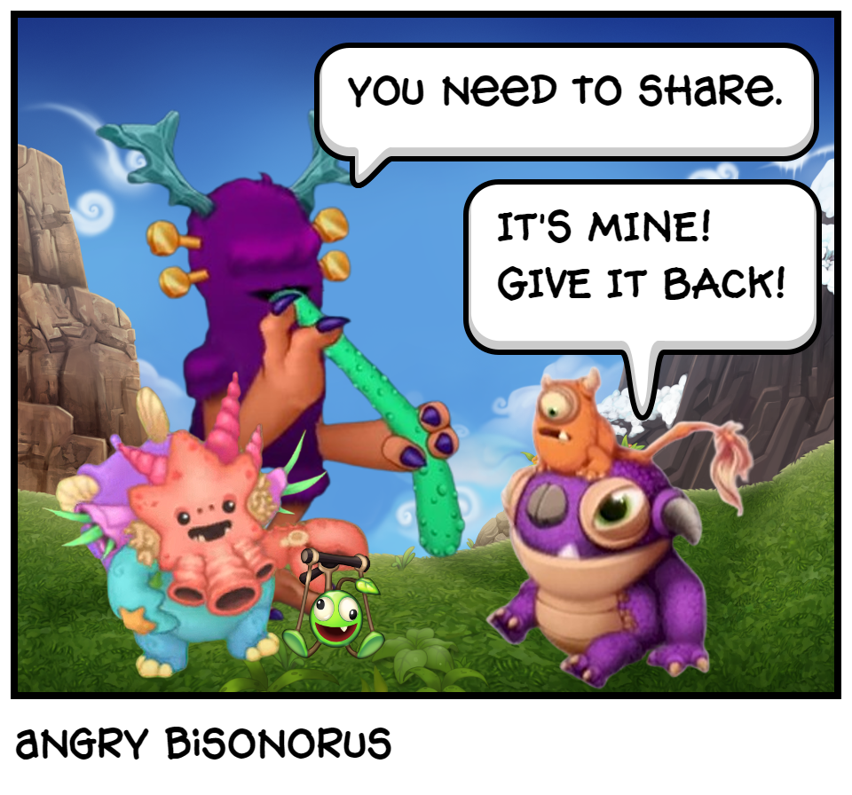 angry bisonorus