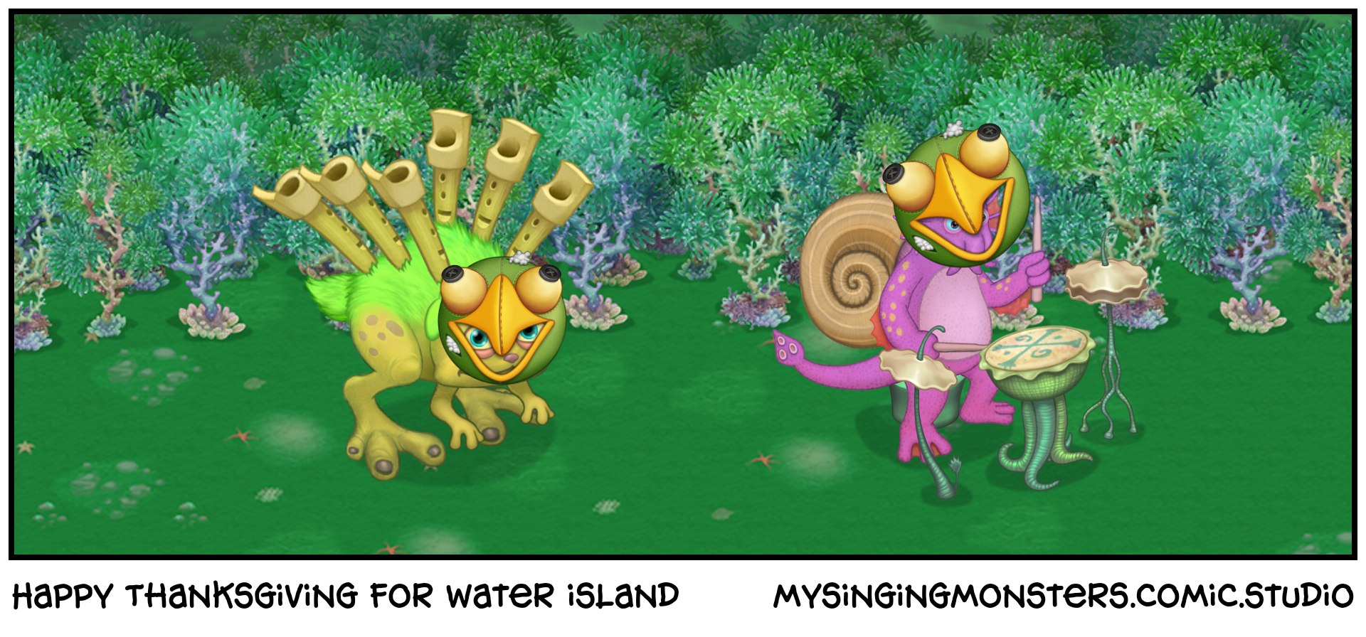 Happy Thanksgiving for water island