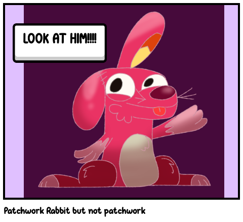 Patchwork Rabbit but not patchwork
