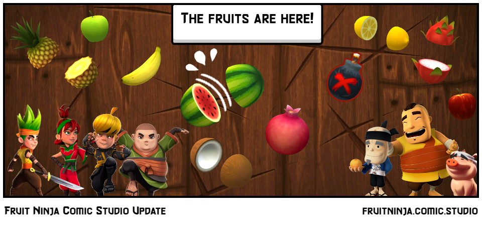 Fruit Ninja Comic Studio Update
