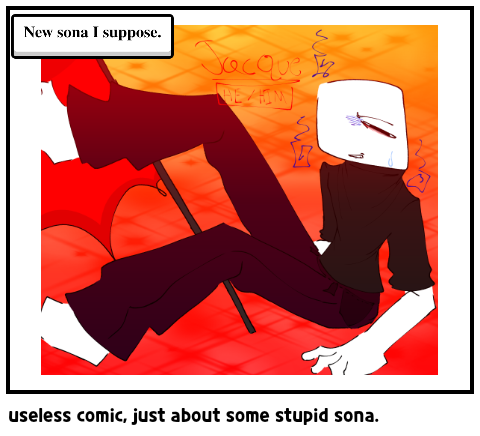 useless comic, just about some stupid sona.