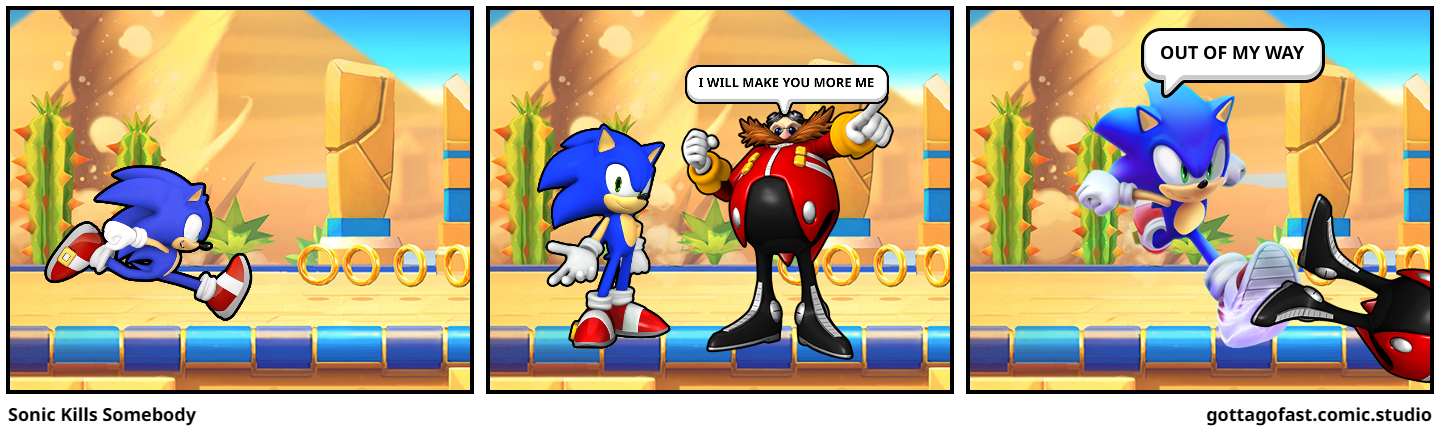 Sonic Kills Somebody