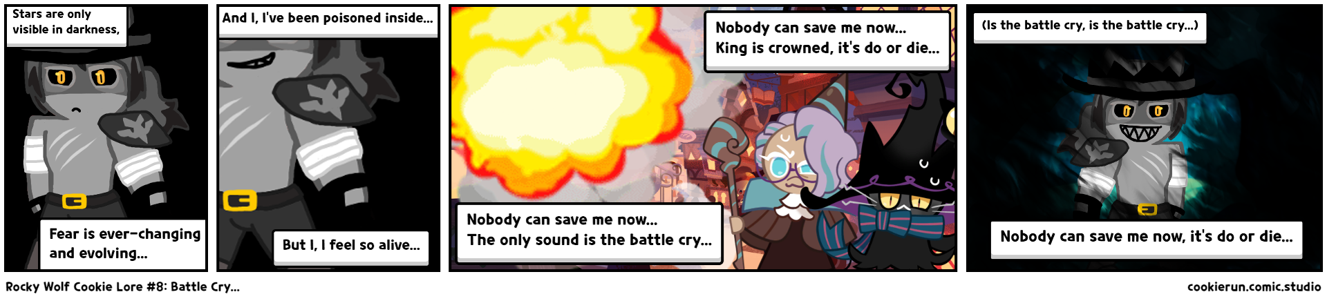 Rocky Wolf Cookie Lore #8: Battle Cry...