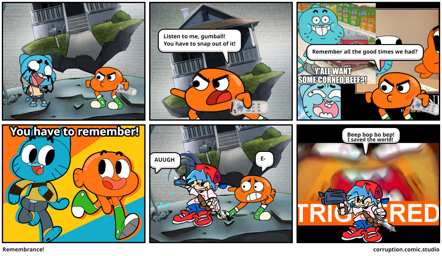 Corrupted Gumball (Learning with Pibby / FNF Pibby Apocalypse