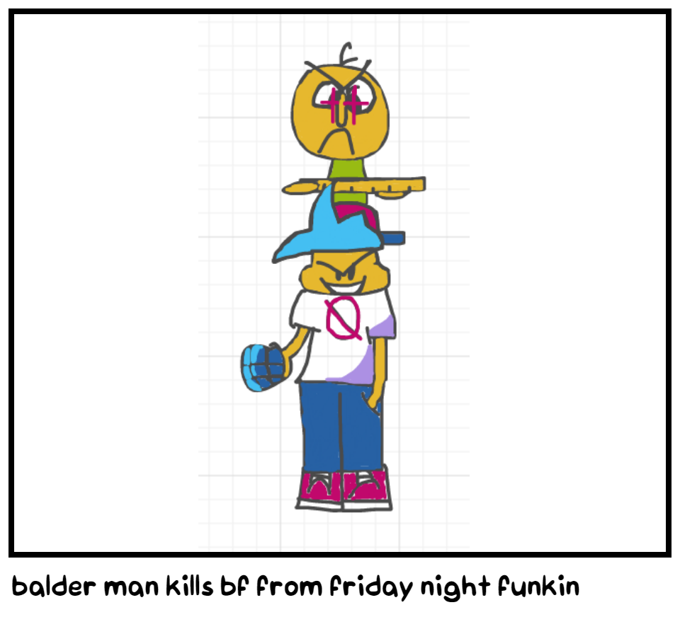 balder man kills bf from friday night funkin