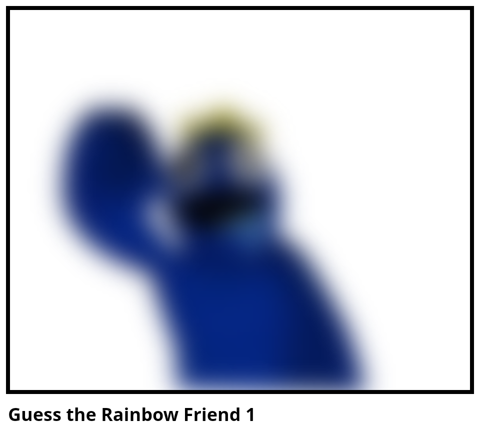 Guess the Rainbow Friend 1