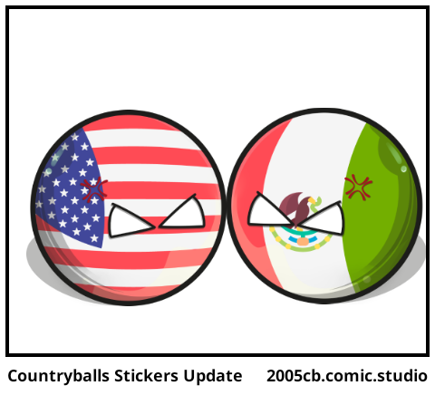 Countryballs Stickers Update