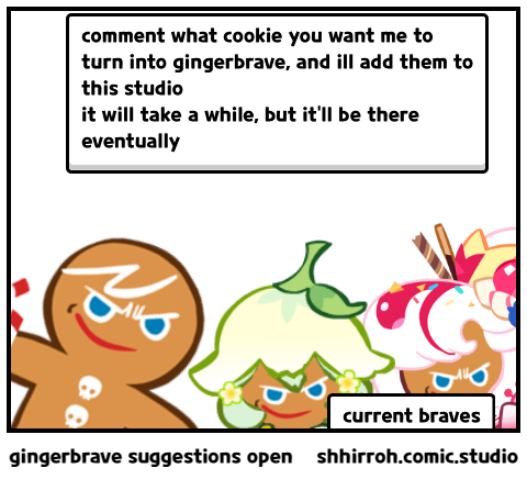 gingerbrave suggestions open