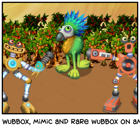 My Singing Monsters Animation: Wubbox vs Rare Wubbox 