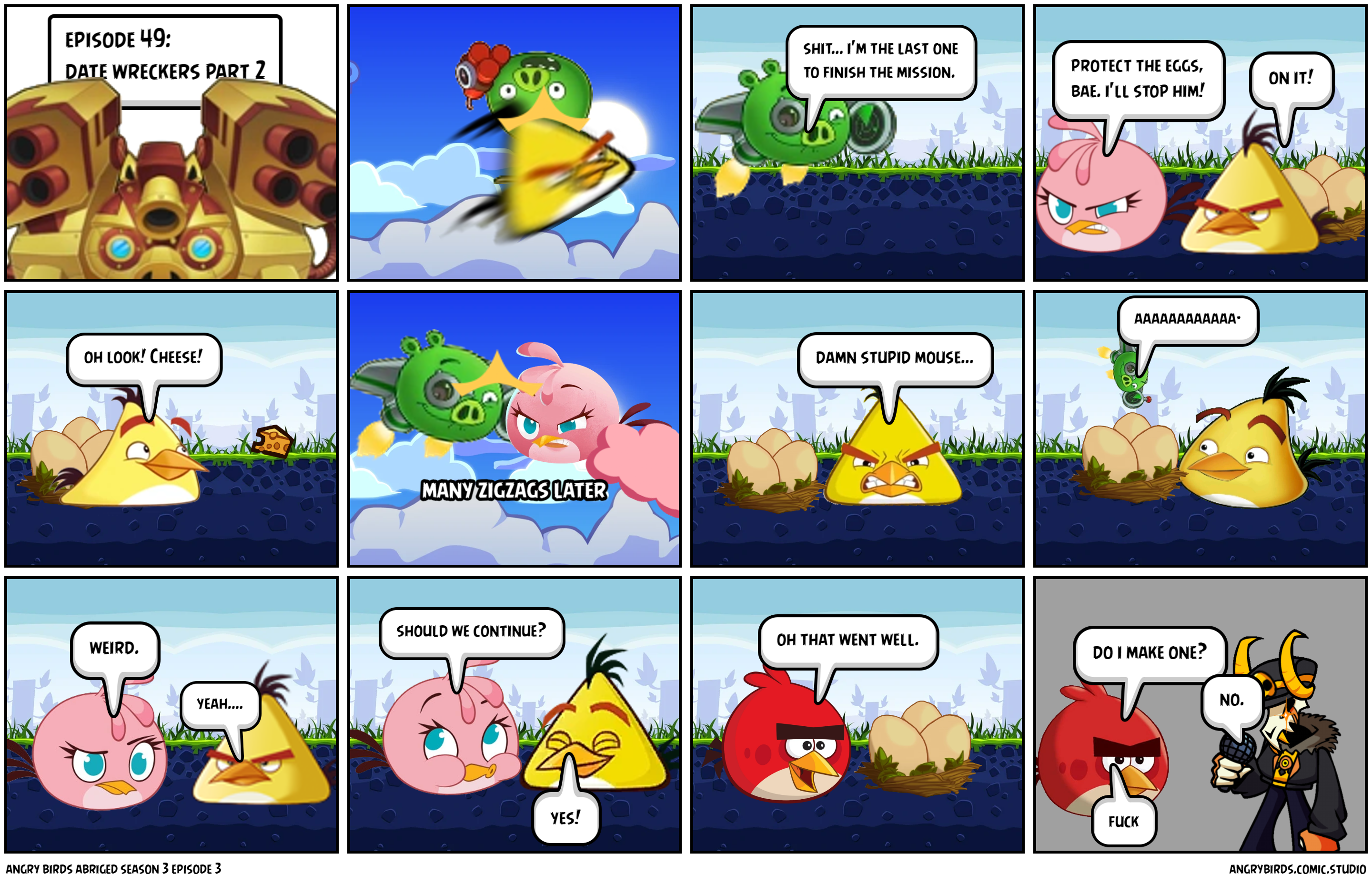 angry birds abriged season 3 episode 3