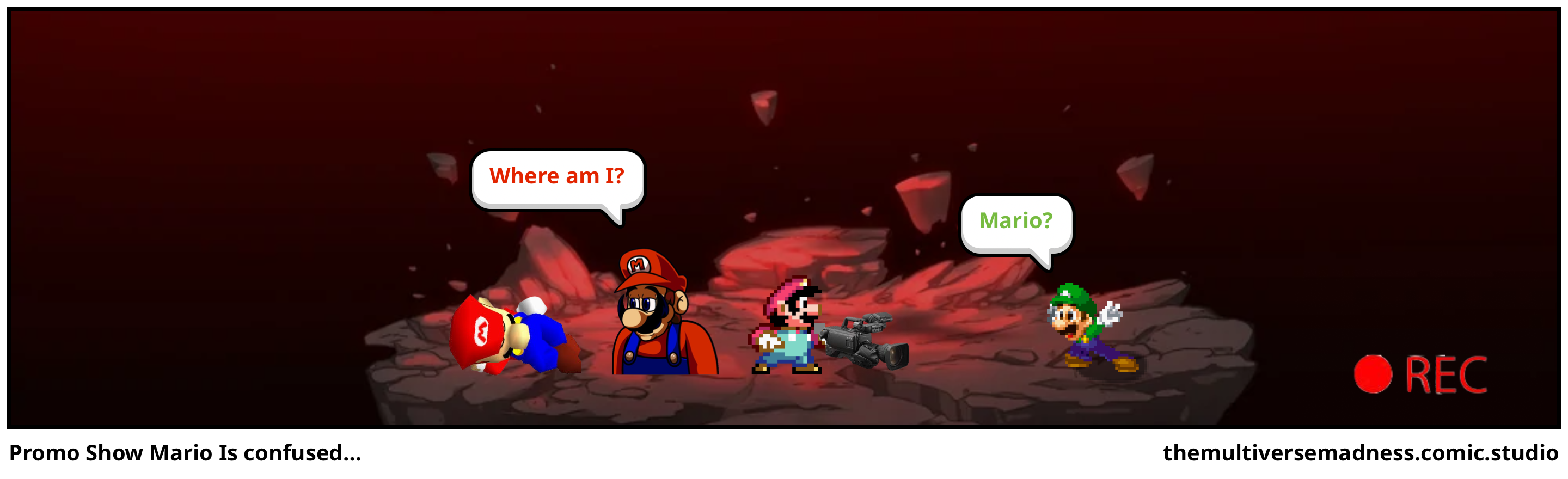 Promo Show Mario Is confused…