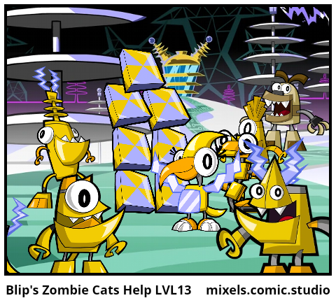 Blip's Zombie Cats Help LVL13