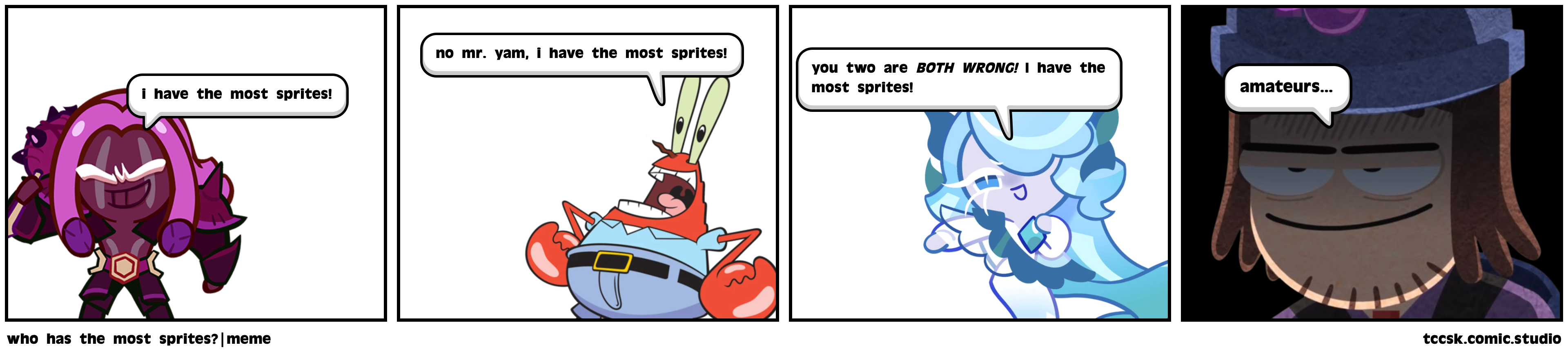 who has the most sprites?|meme